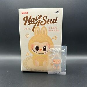 Hehe Labubu Have a Seat Plushie